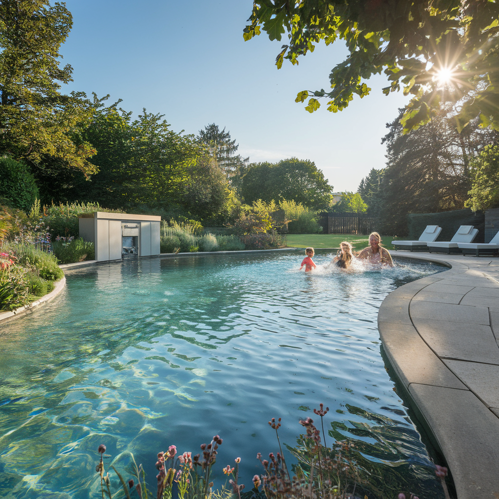 Local technique piscine enterrée : performance et esthétique par europiscine 1